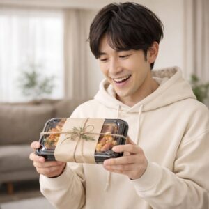 温めるだけギフトで喜ぶ男性