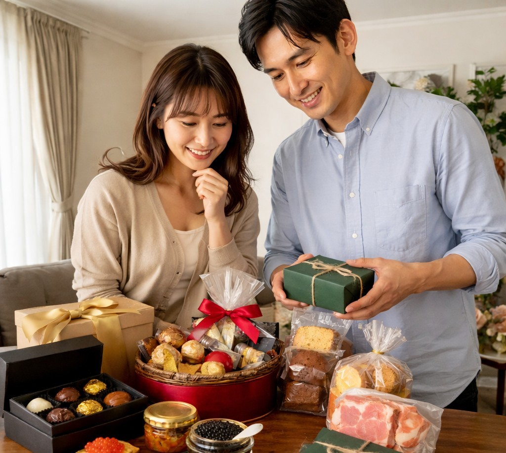 上品な食べ物ギフトは難しいと感じるのか