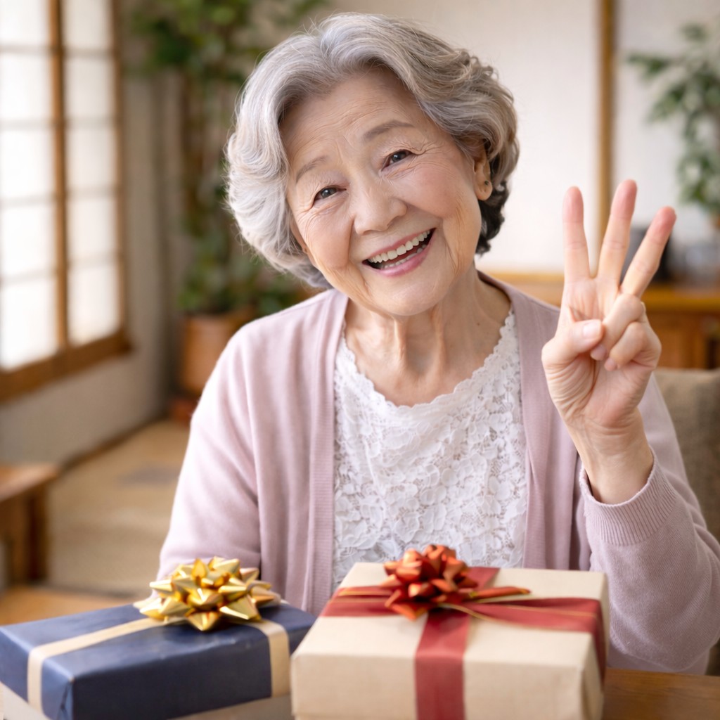 高齢者が喜ぶギフトの3条件を説明
