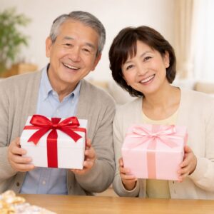 年配の方に食べ物を贈っても大丈夫？