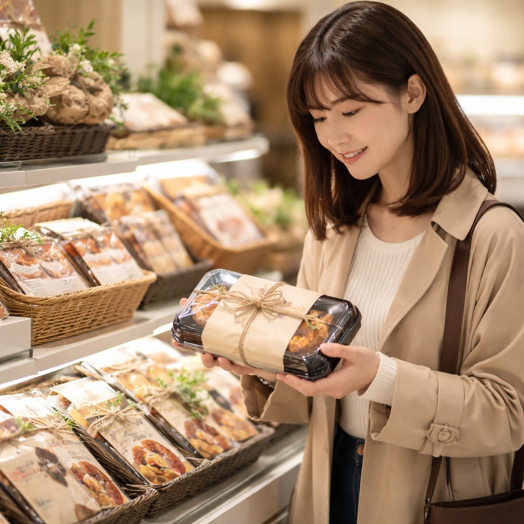 温めるだけのギフトを選ぶ人