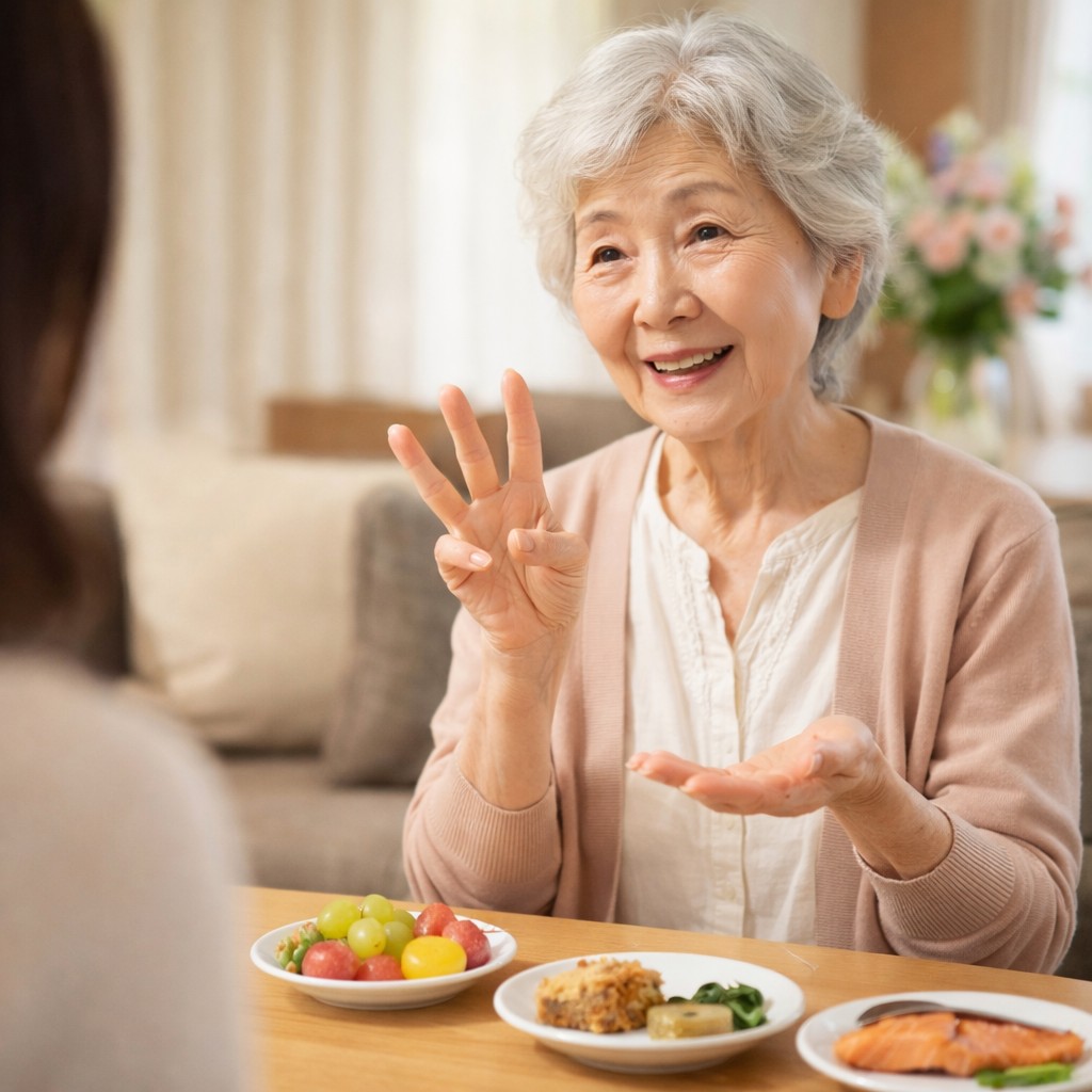 80代の母に喜ばれる食べ物の3条件