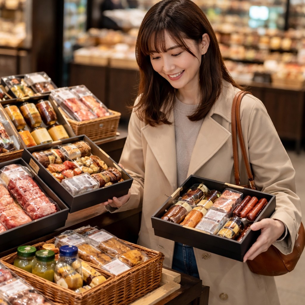 独身男性のギフトを選ぶ人