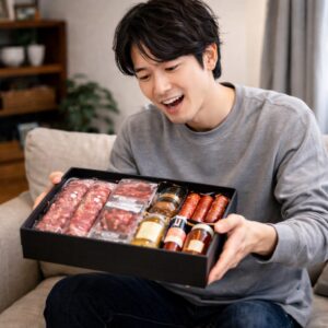 プレゼントを貰って喜ぶ独身男性